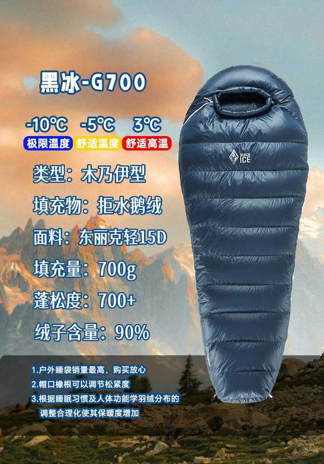 款睡袋怎么选?不踩雷指南开元棋牌户外新手的第一(图6) 款睡袋怎么选?不踩雷指南开元棋牌户外新手的第一(图6)