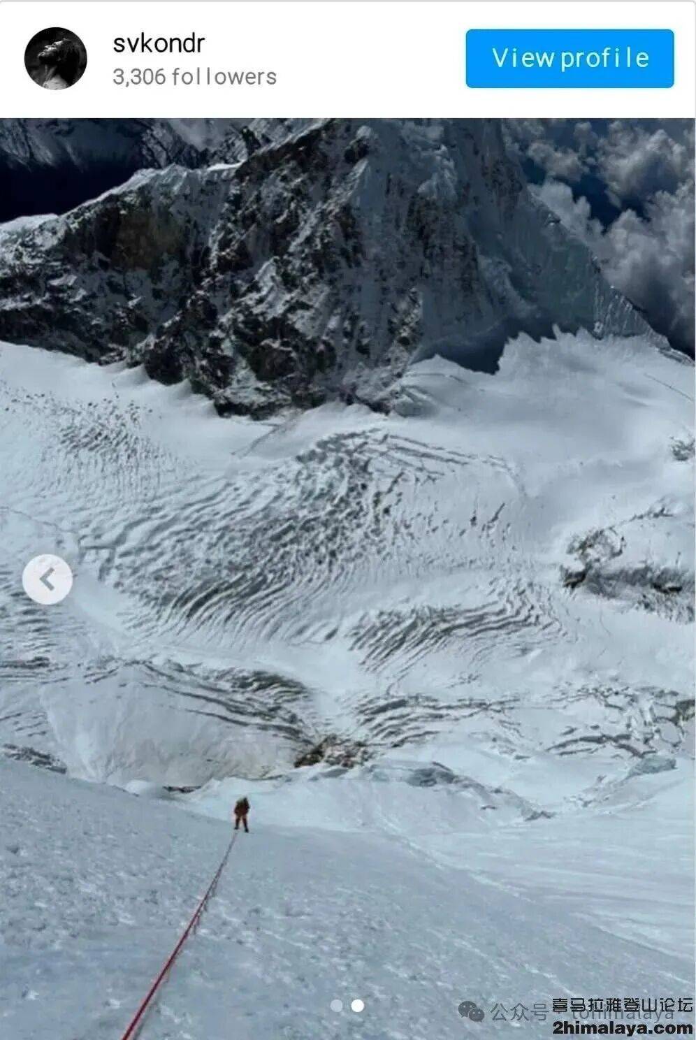 罗斯登山者首攀海拔8163米峰鲜少有人尝试西南壁的替换线路开元棋牌app尼泊尔]2025年年度十大探险活动2 - 俄(图6)