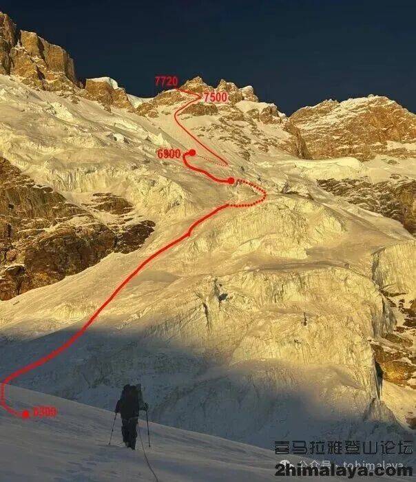 罗斯登山者首攀海拔8163米峰鲜少有人尝试西南壁的替换线路开元棋牌app尼泊尔]2025年年度十大探险活动2 - 俄(图23)